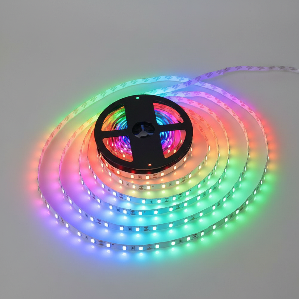 LED Strip 5050 5630 2835 RGB Lights 12V 5M Flexible Home Kitchen Decoration Lamp Waterproof 300 LED Tape Diode Ribbon 60LEDs/M